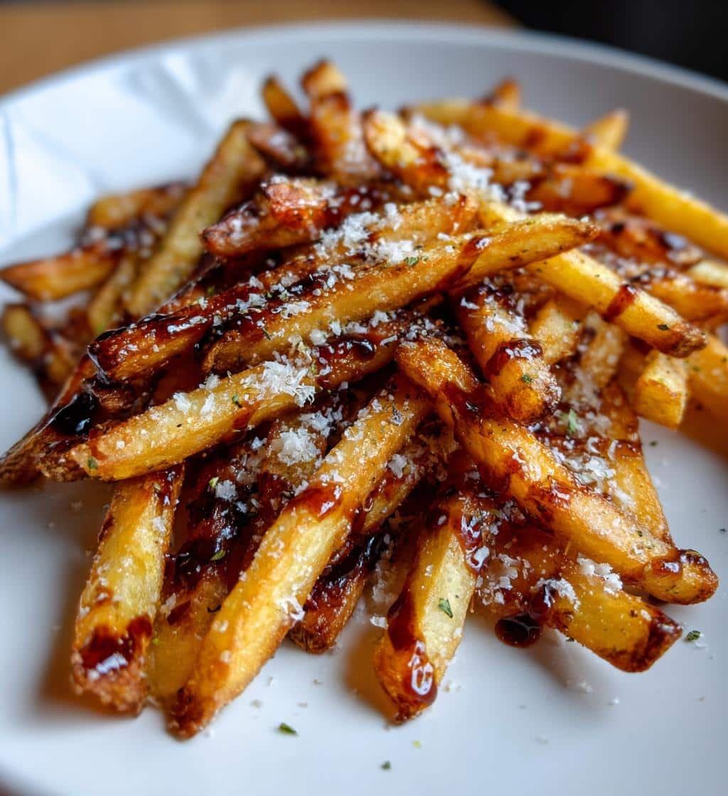 Air Fryer Crispy Balsamic Parmesan Fries - detail 1