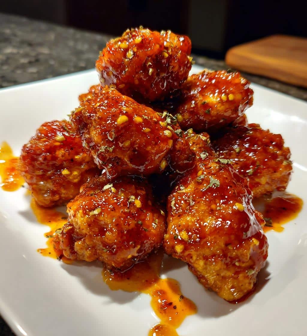 Air Fryer Crispy Buffalo Lemon Pepper Wings - detail 1