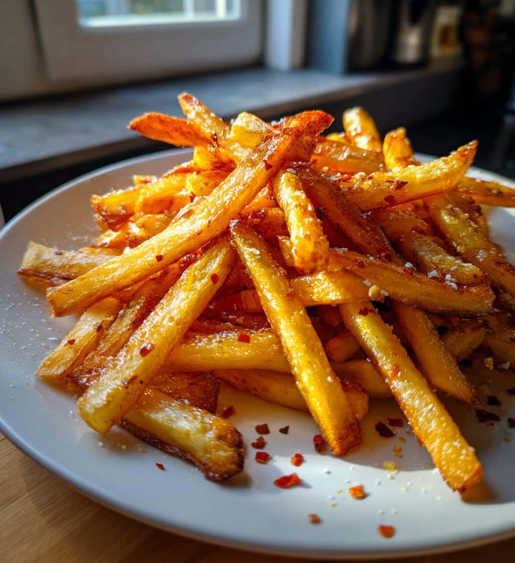 Air Fryer Crispy Chili Oil Fries - detail 1