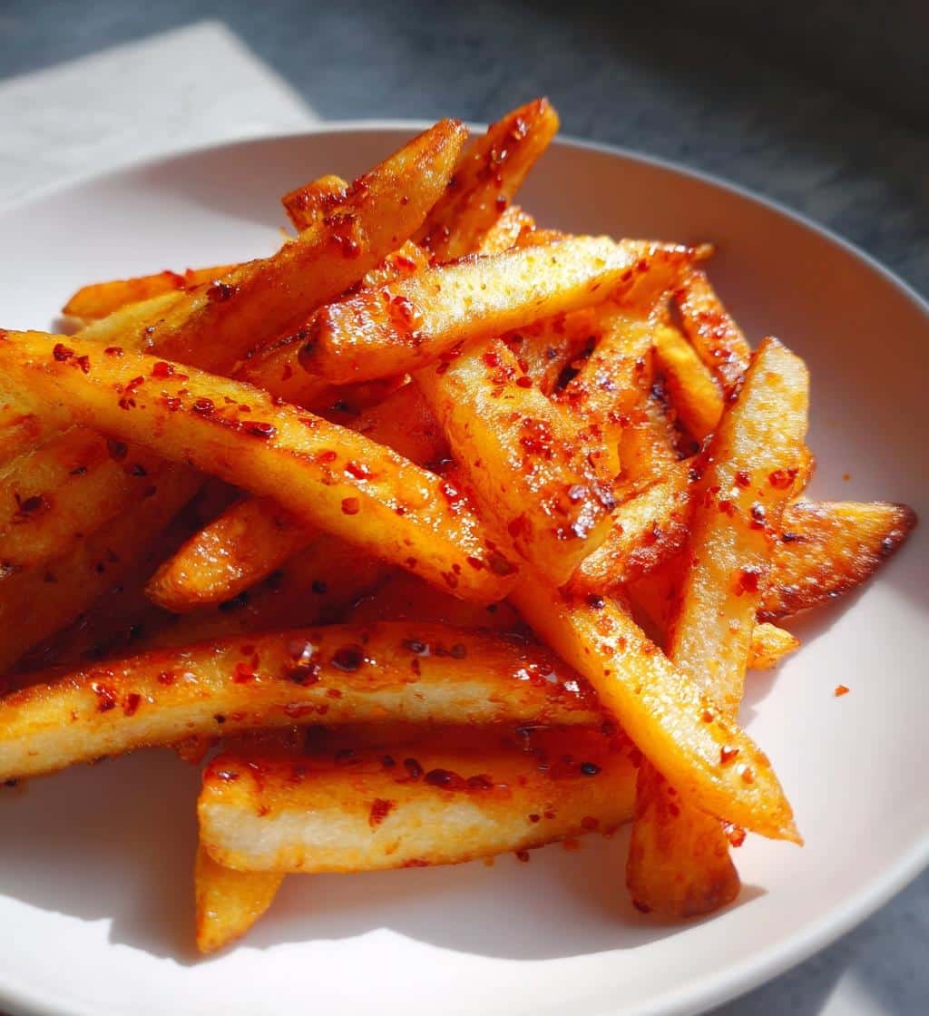 Air Fryer Crispy Chili Oil Fries - detail 1