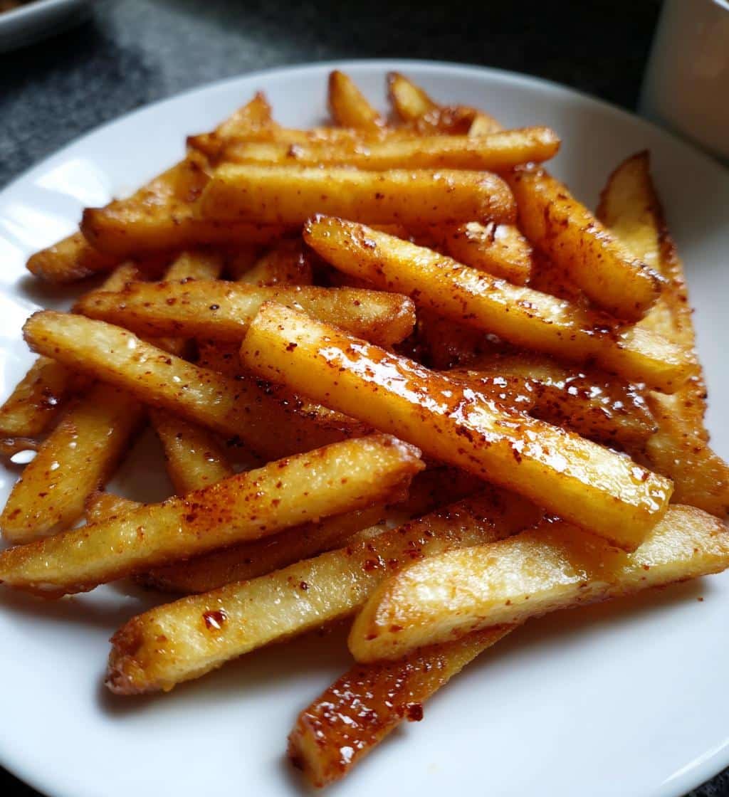 Air Fryer Crispy Honey Butter Fries - detail 1