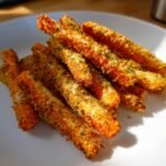 Air Fryer Crispy Parmesan Carrots