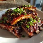 Air Fryer Delicious Sticky Asian Pork Ribs