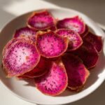 Air Fryer Dragon Fruit Chips