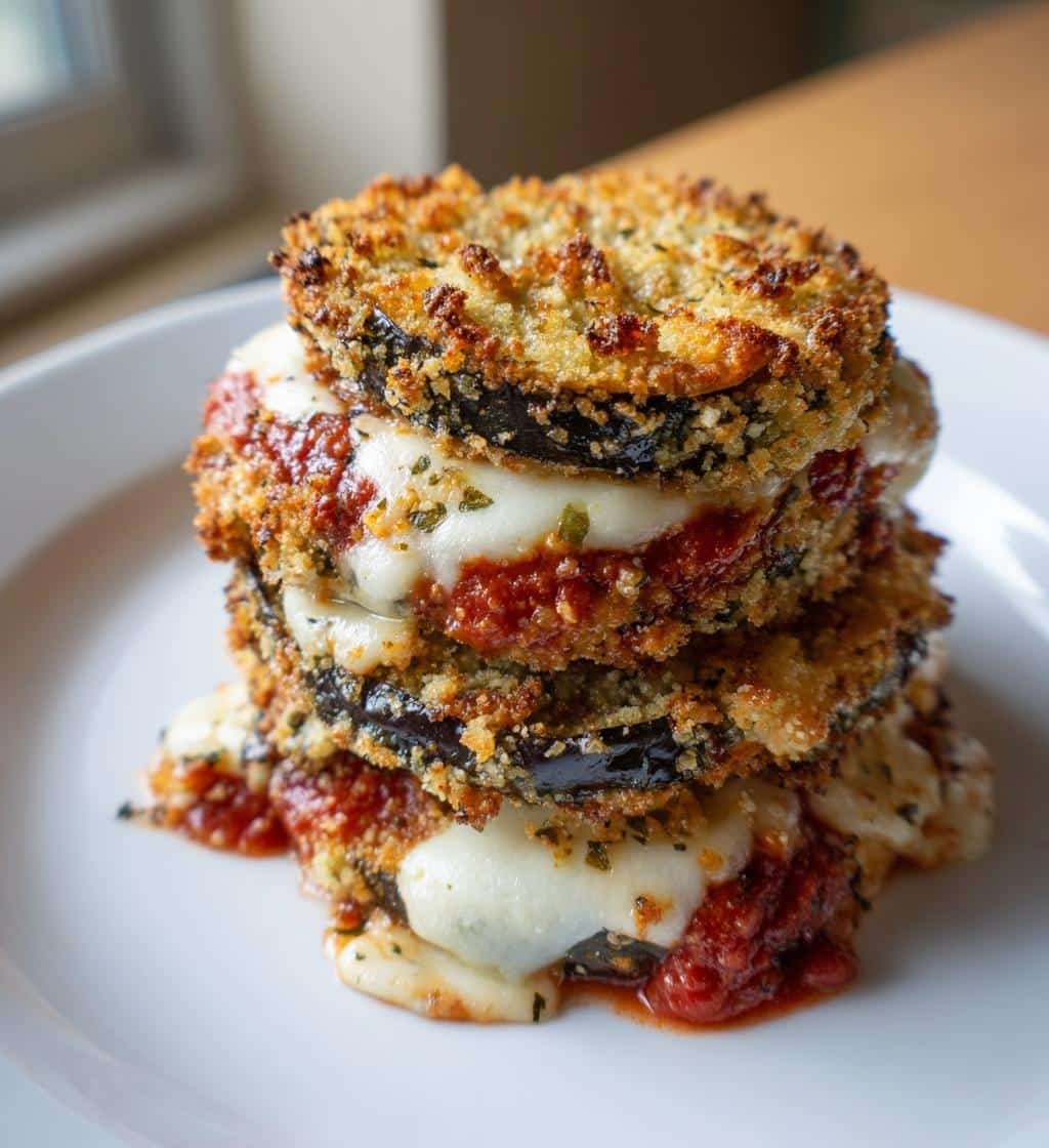 Air Fryer Eggplant Parmesan - detail 1