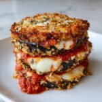 Air Fryer Eggplant Parmesan