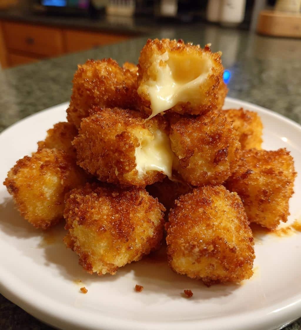 Air Fryer Fried Cheese