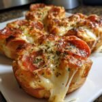Air Fryer Garlic Bread Pizza Rolls