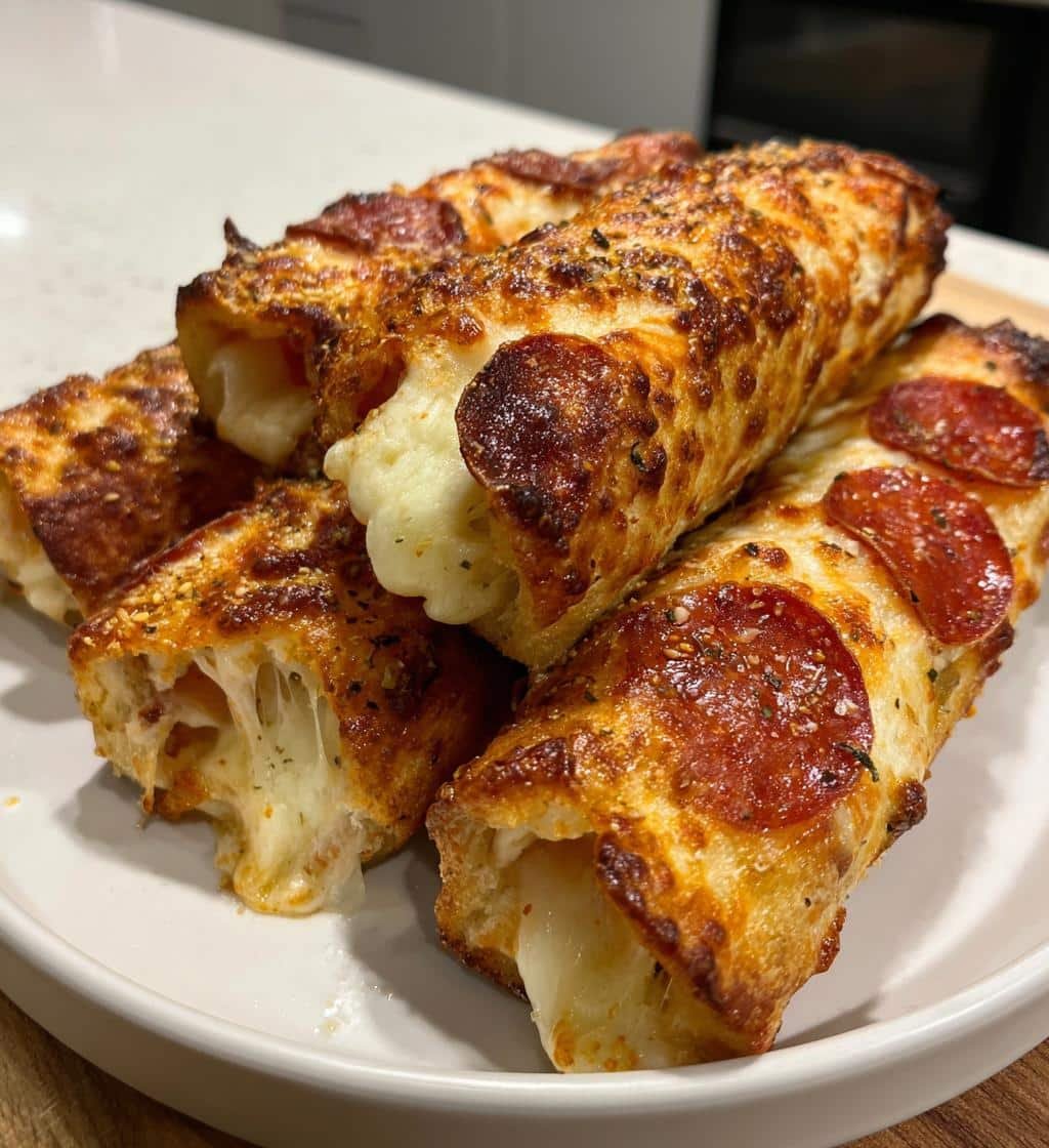Air Fryer Garlic Bread Pizza Rolls (Texas Toast Hack) - detail 1