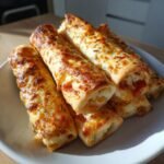 Air Fryer Garlic Bread Pizza Rolls (Texas Toast Hack)
