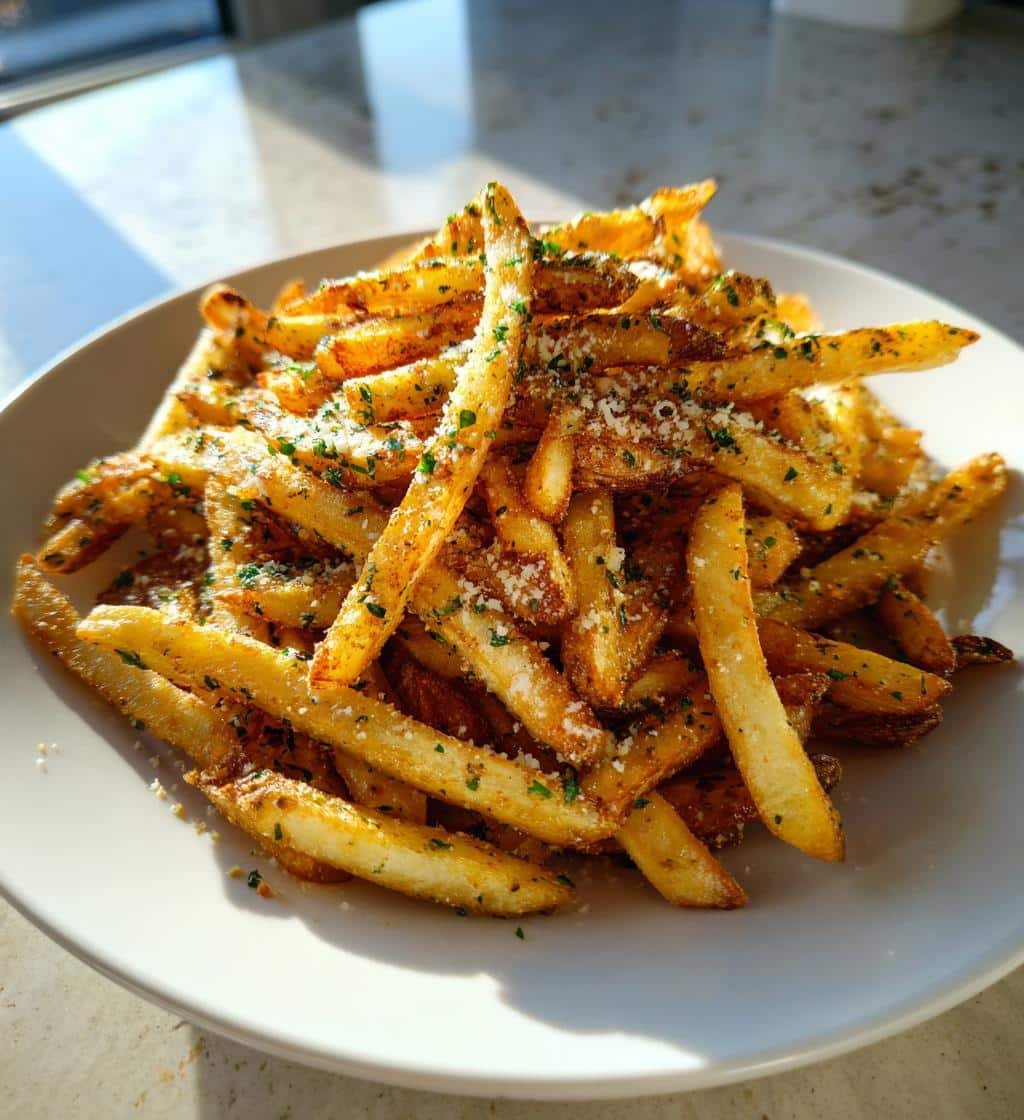 Air Fryer Garlic Parmesan French Fries - detail 1