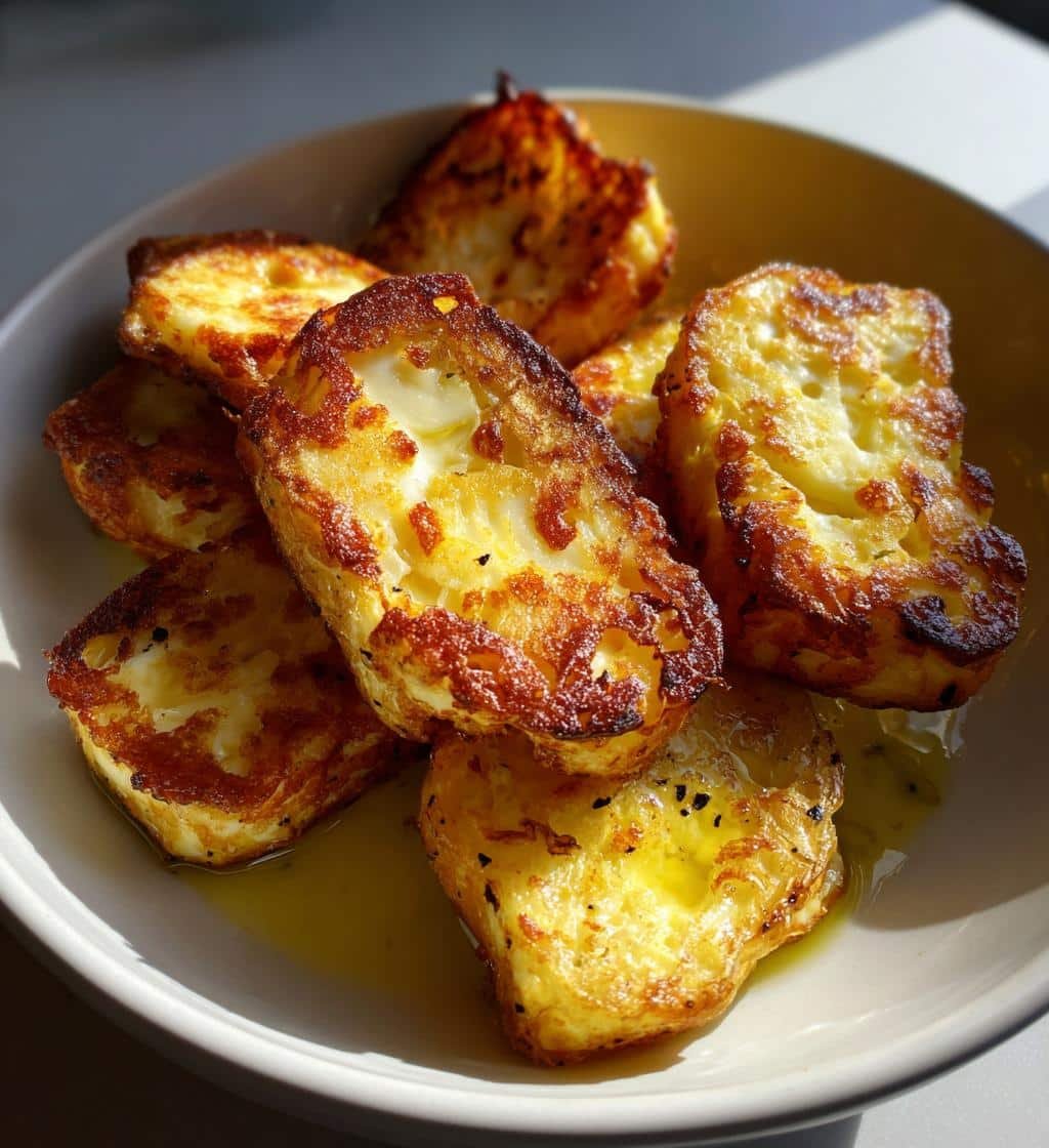 Air Fryer Halloumi Cheese