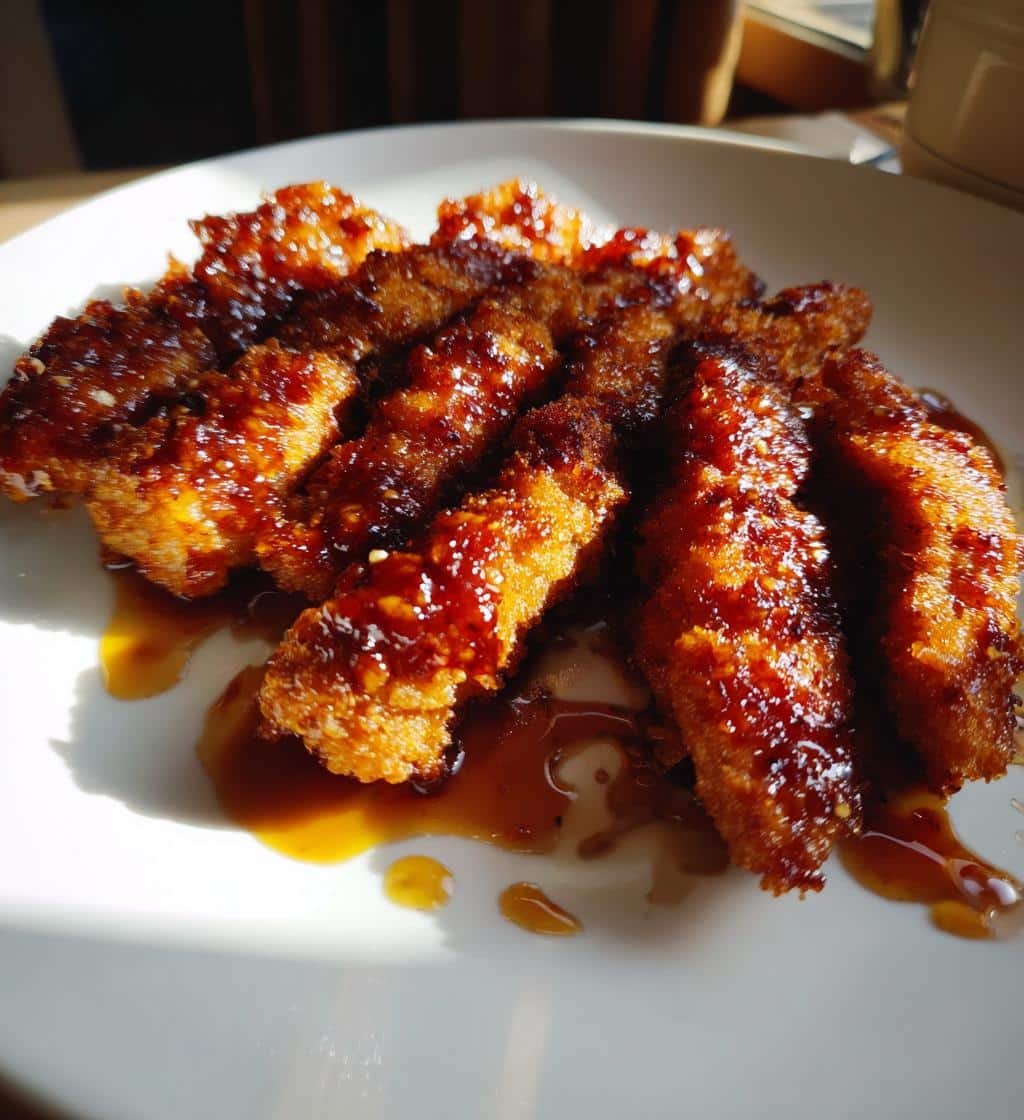 Air Fryer Honey Garlic Chicken Strips - detail 1