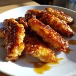 Air Fryer Honey Garlic Chicken Strips