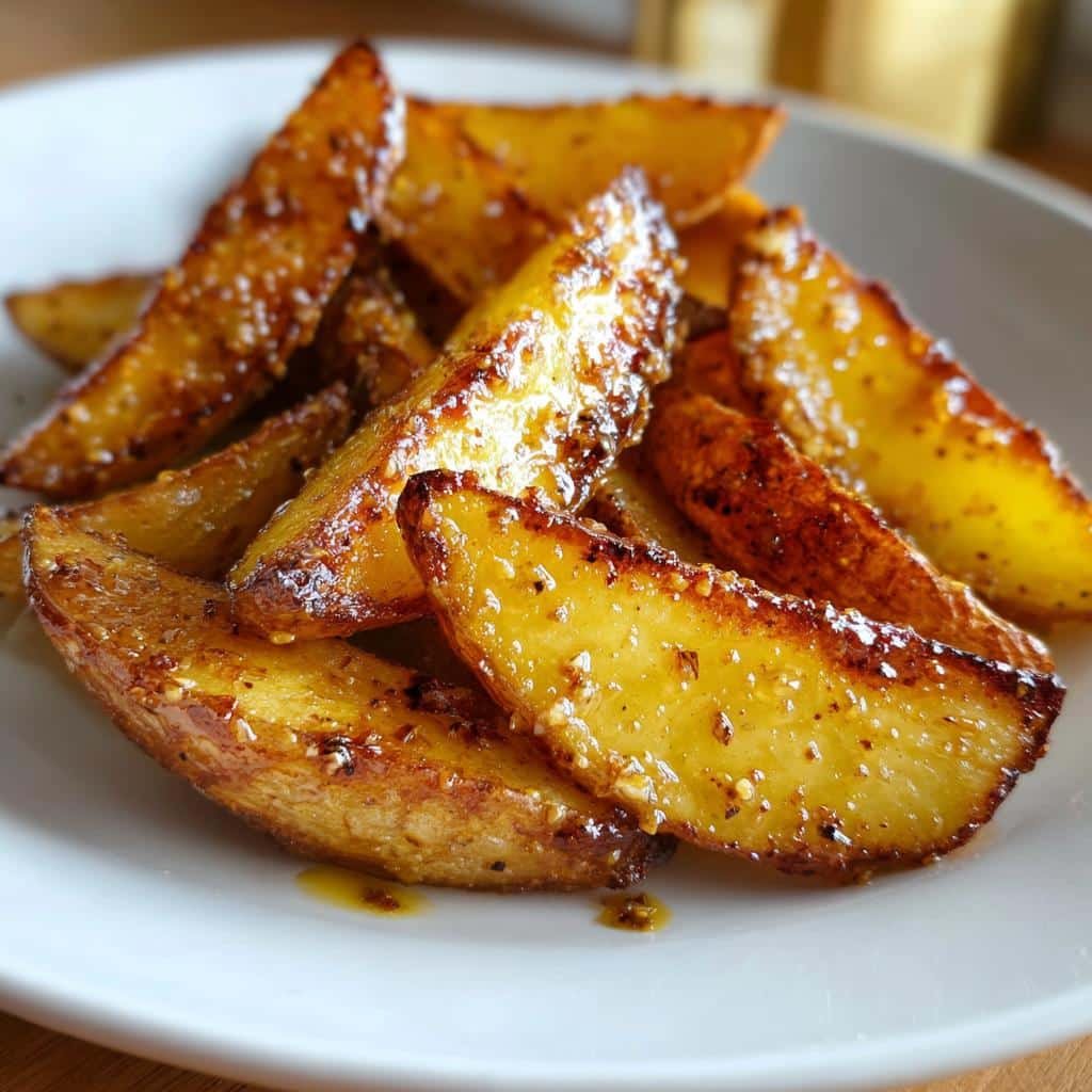 Irresistible 30-Minute Air Fryer Honey Mustard Garlic Wedges 4 Air Fryer Honey Mustard Garlic Wedges - detail 1