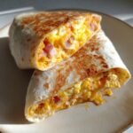 Air Fryer Hot Chicken Ham and Cheese Wraps