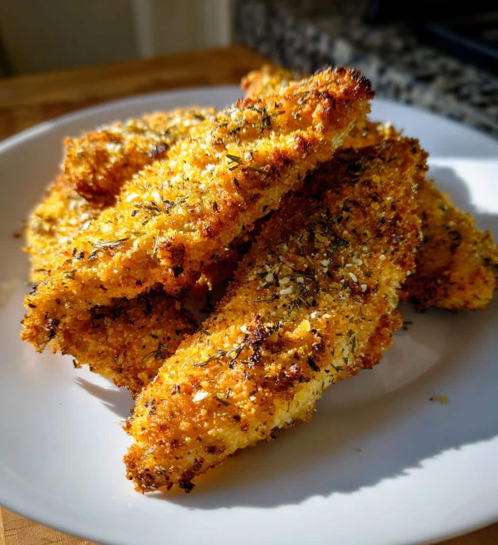 Air Fryer Lemon Garlic Parmesan Chicken Tenders - detail 1