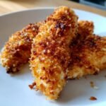Air Fryer Lemon Garlic Parmesan Chicken Tenders