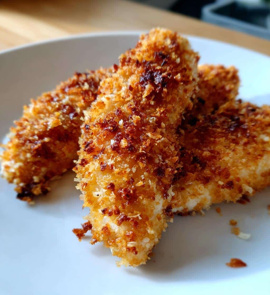Air Fryer Lemon Garlic Parmesan Chicken Tenders