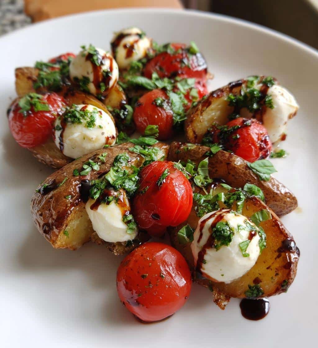 Irresistible Air Fryer Loaded Caprese Wedges in 30 Minutes 4 Air Fryer Loaded Caprese Wedges - detail 1