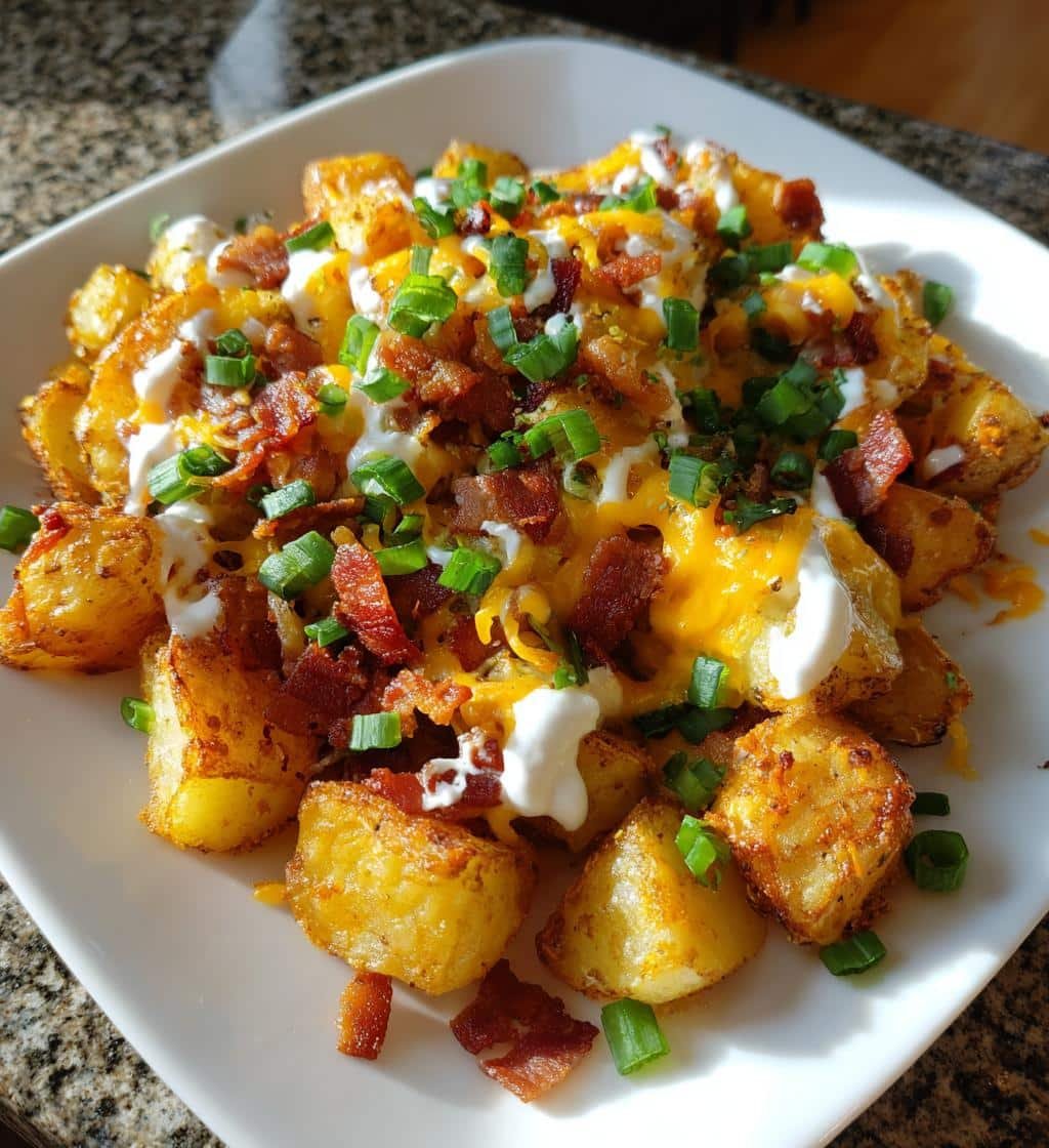 Air Fryer Loaded Potatoes - detail 1