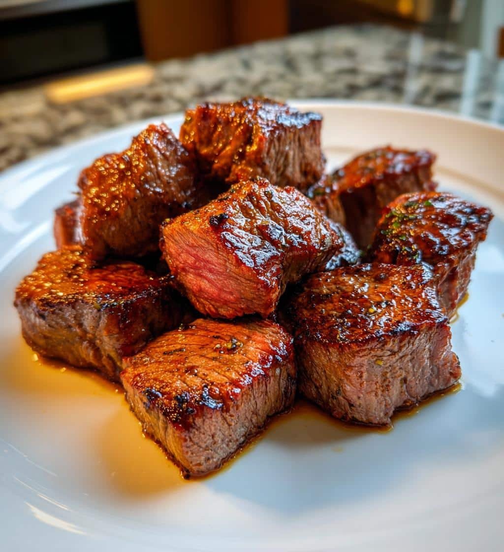 Air Fryer MARINATED STEAK BITES - detail 1