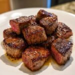 Air Fryer MARINATED STEAK BITES