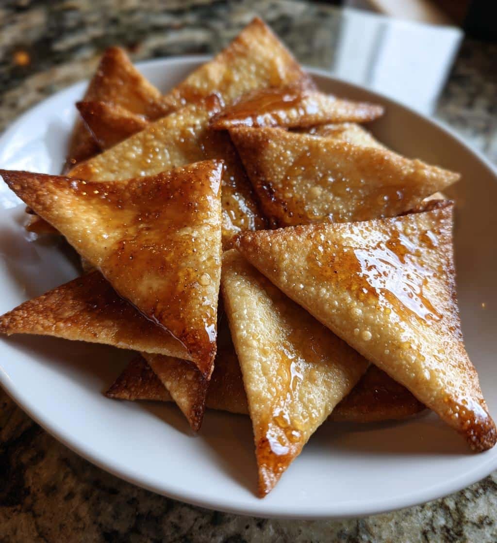 Air Fryer Maple Cinnamon Tortilla Crisps - detail 1