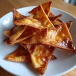 Air Fryer Maple Cinnamon Tortilla Crisps