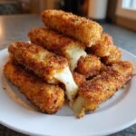 Air Fryer Pepper Jack Cheese Sticks (Spicy Heat)