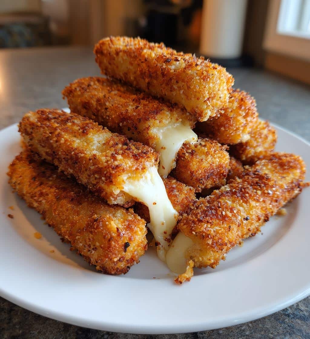 Air Fryer Pepper Jack Cheese Sticks (Spicy Heat)