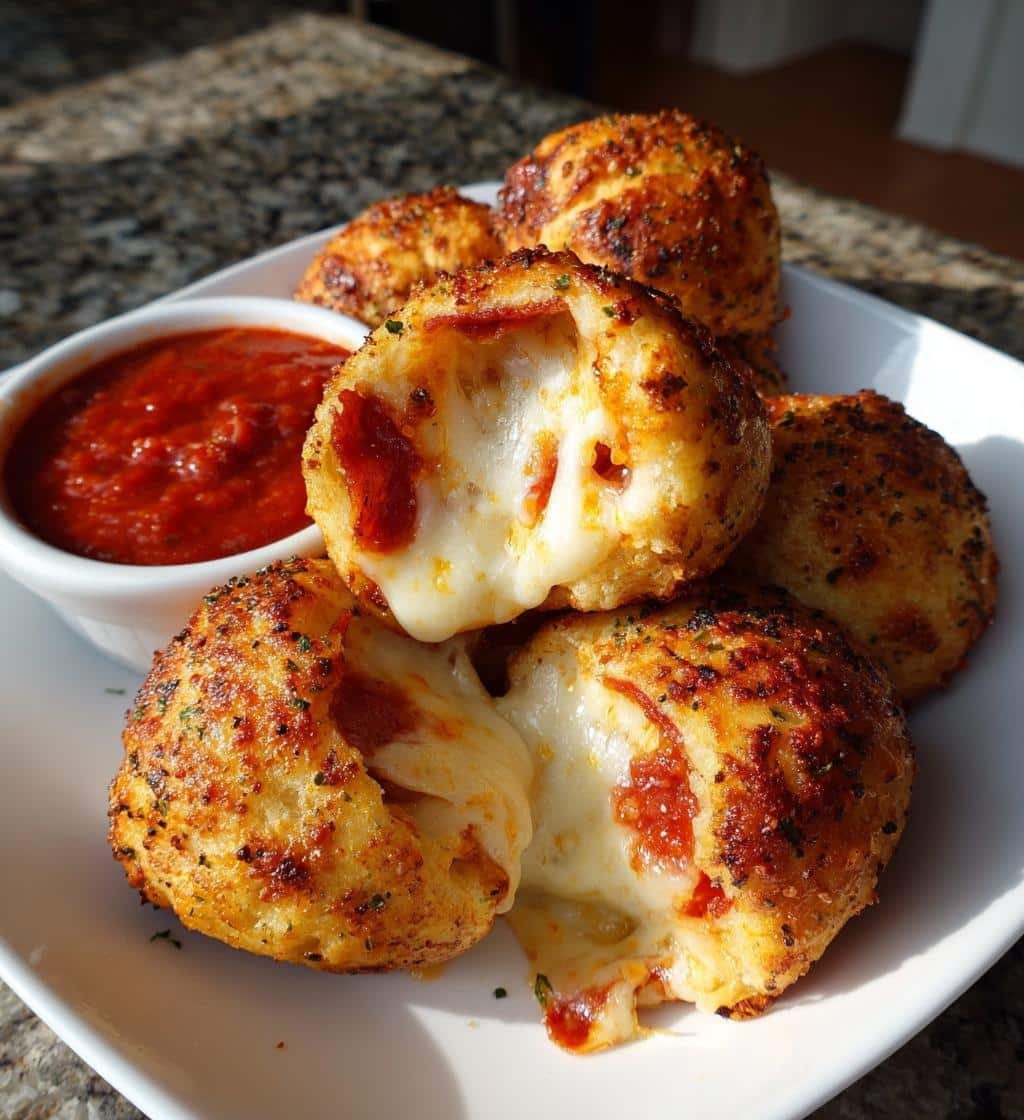 Air Fryer Pizza Bombs Recipe - detail 1