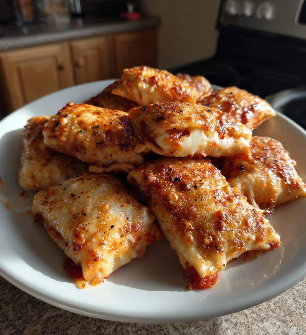 Air Fryer Pizza Rolls
