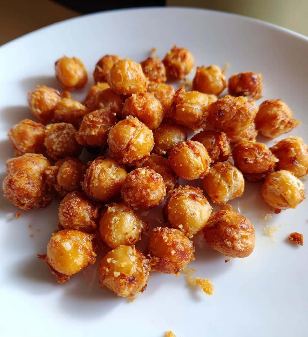 Air Fryer Ranch Chickpea Chips