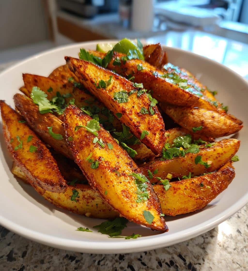 Air Fryer Smoky Chipotle Lime Wedges - detail 1