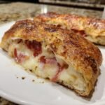 Air Fryer Stromboli Grilled Cheese Roll