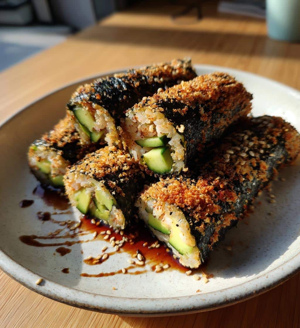 Air Fryer Sushi Rolls Crispy
