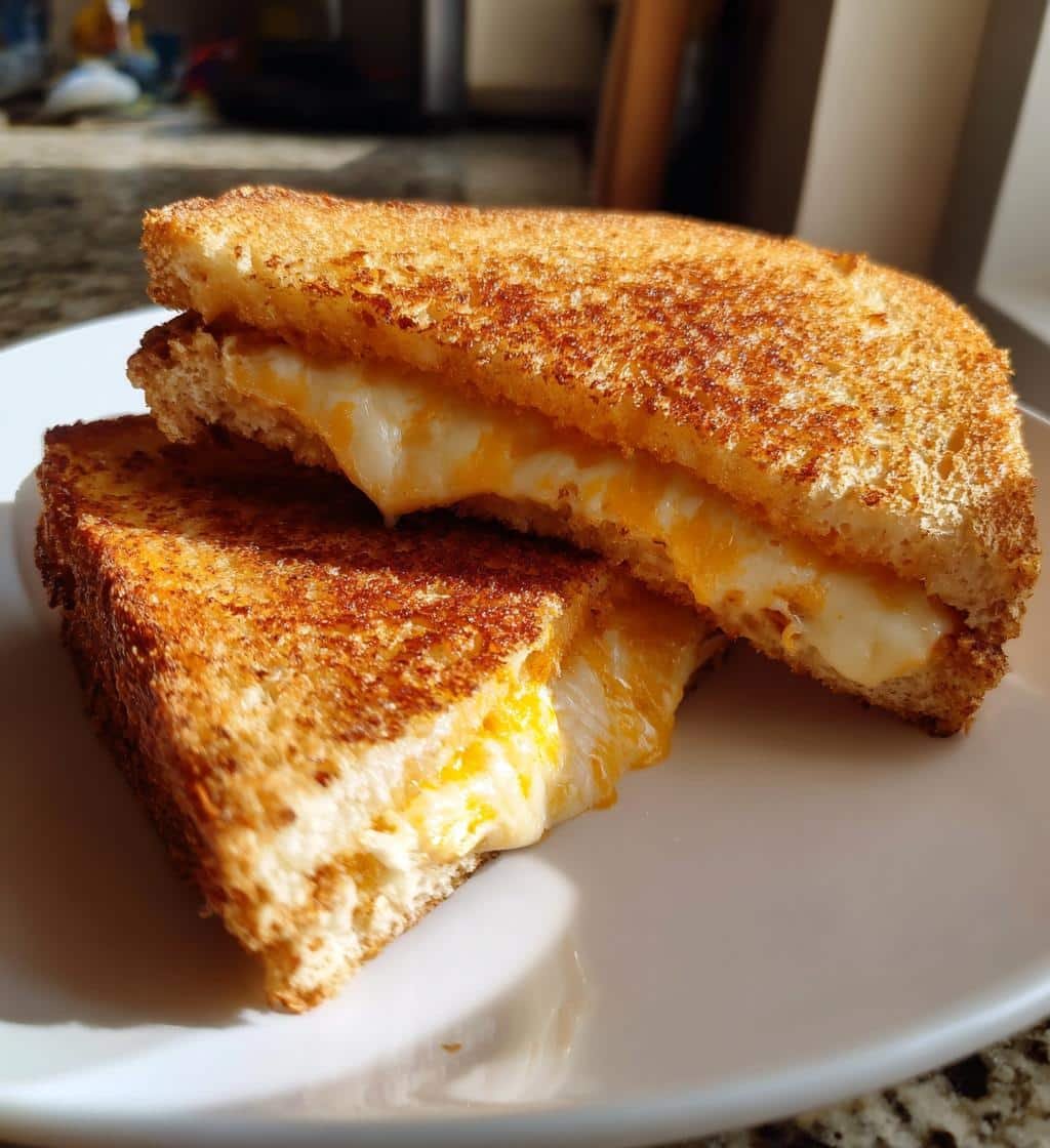 Air Fryer Vegan Grilled Cheese