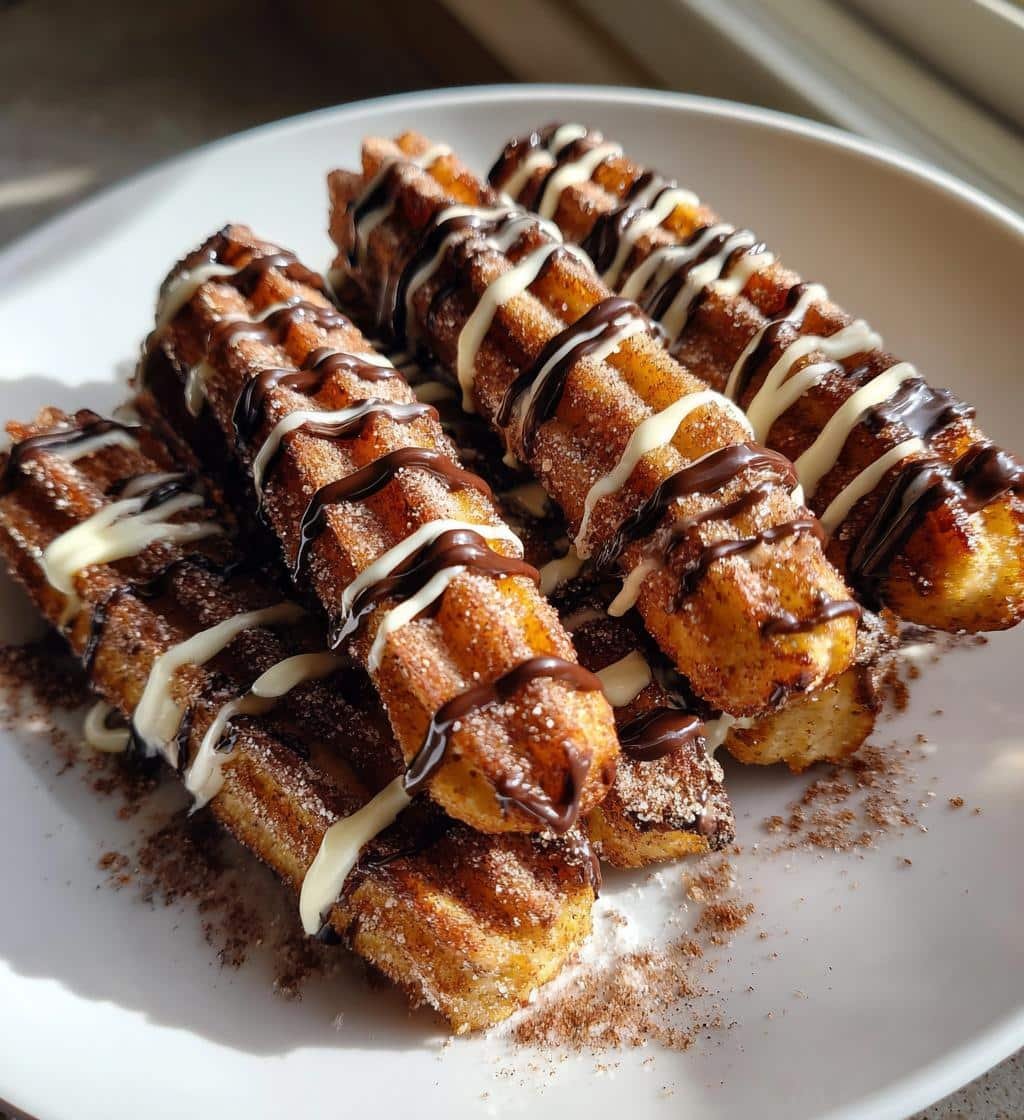 boom: 30-Minute Air Fryer White Chocolate Churros to Die For 4 Air Fryer White Chocolate Churros - detail 1