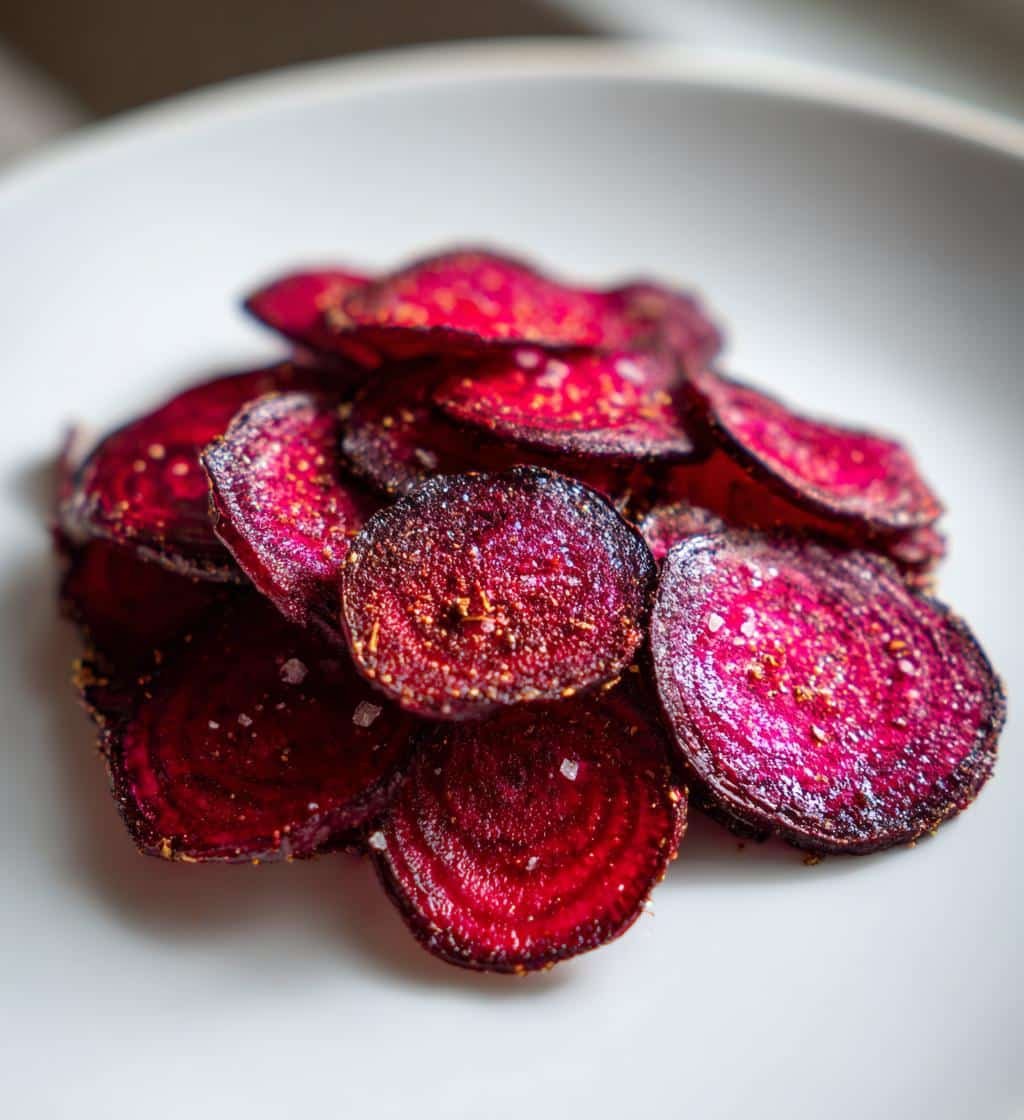 Air fryer beet chips