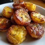 Air fryer smashed potato chips (mini smashed potatoes)