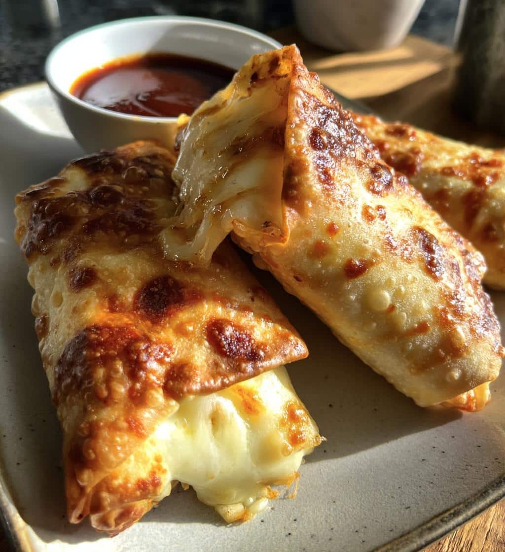 BBQ Chicken Air Fryer Pizza Rolls - detail 1