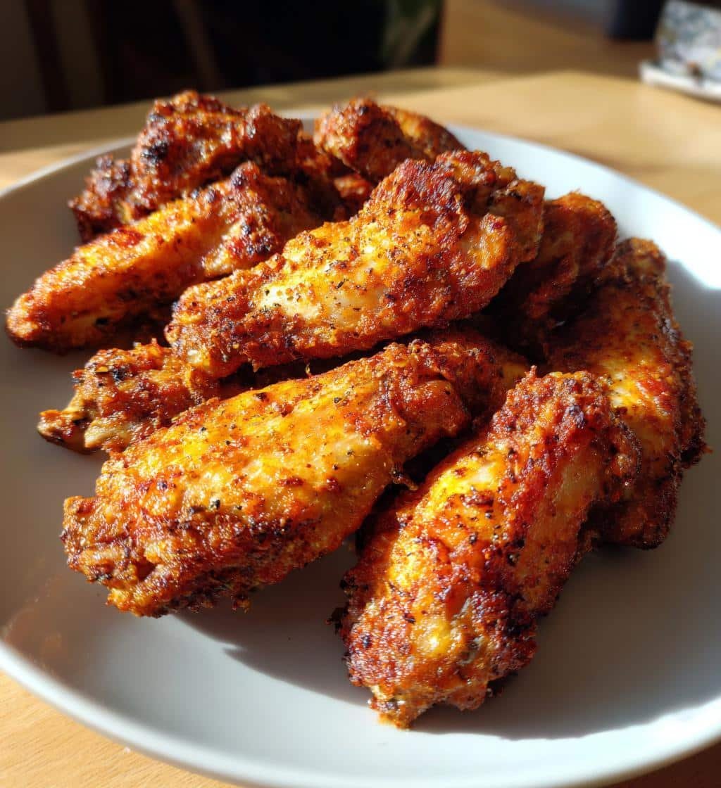 Cajun Spiced Air Fryer Wings