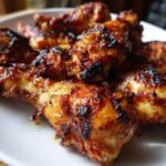 Caramelized Onion Garlic Air Fryer Drumsticks