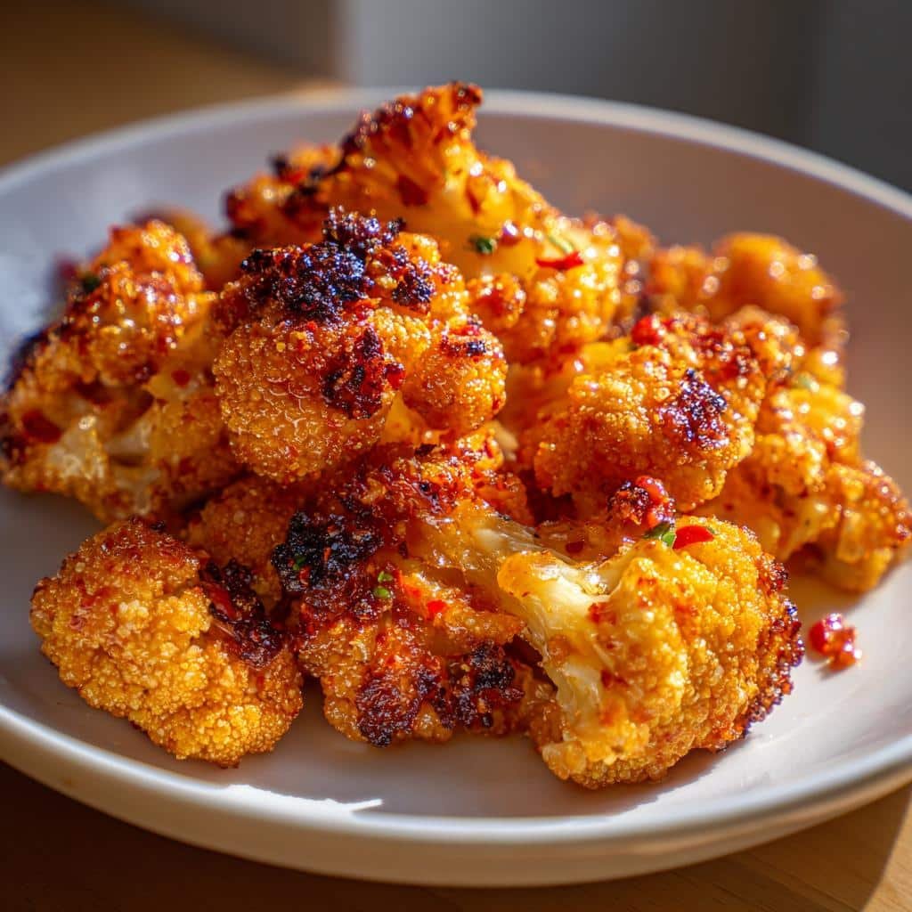 Chili-lime cauliflower bites (air fryer) - detail 1