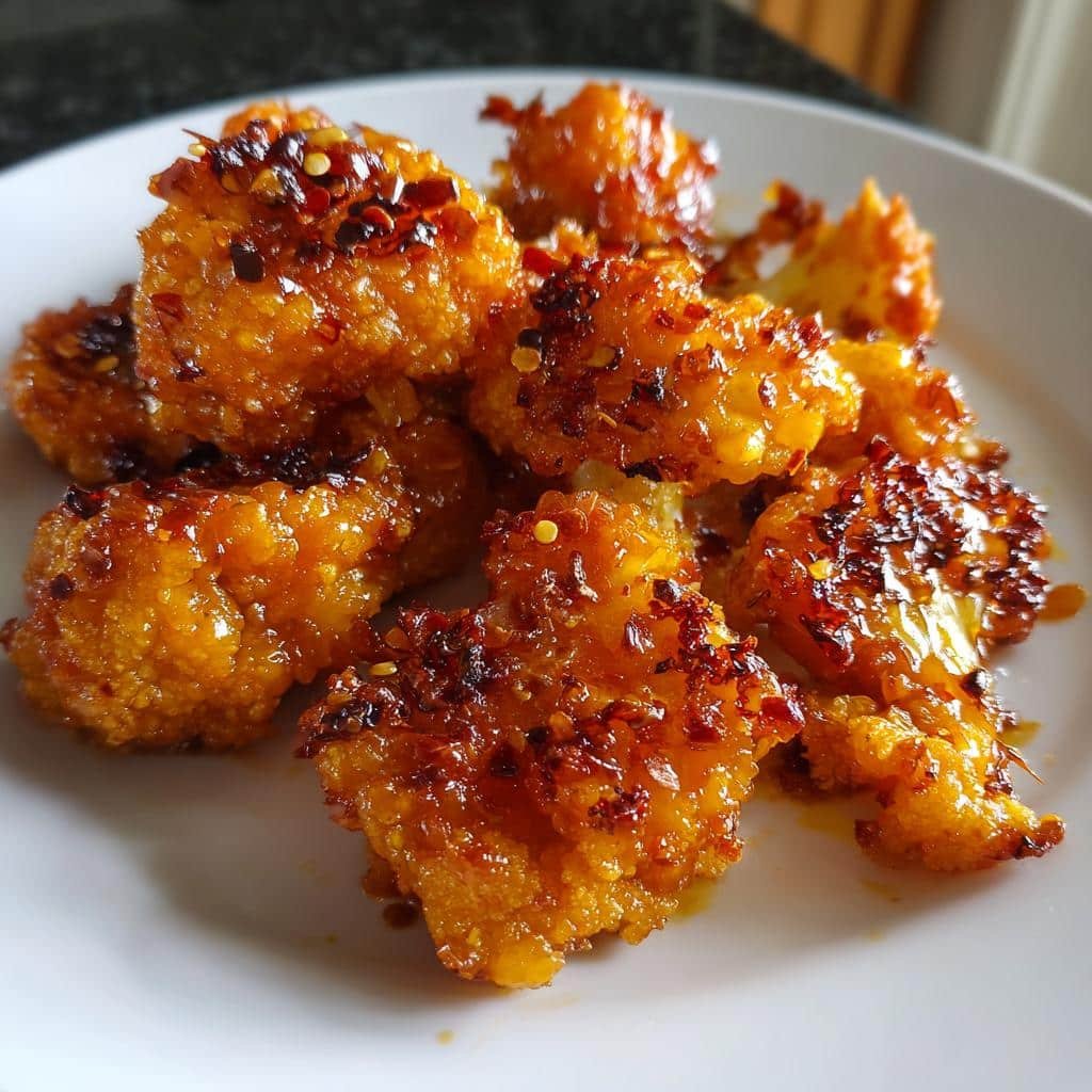 Chili-lime cauliflower bites (air fryer)