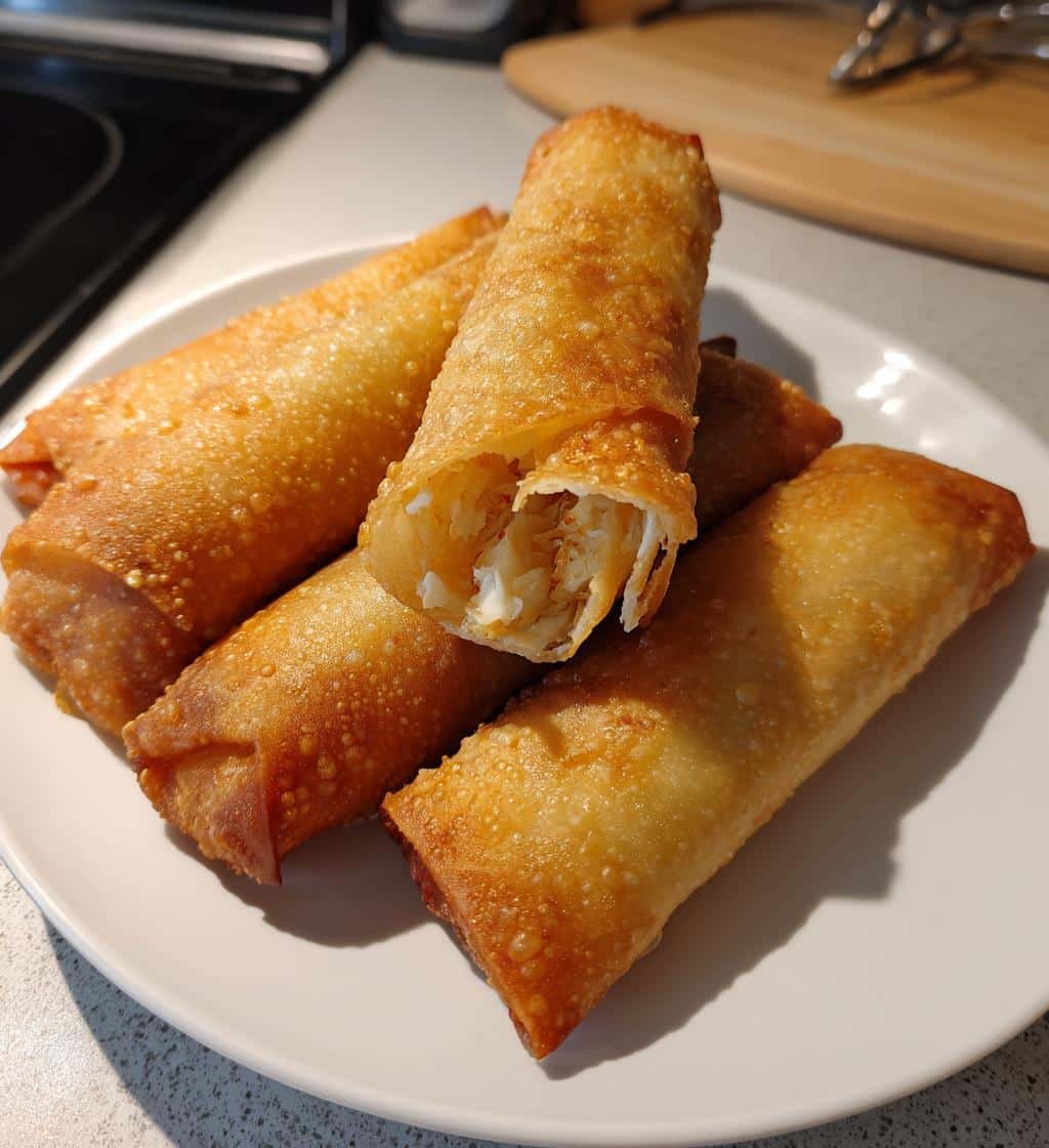 Crab Rangoon Air Fryer Egg Rolls - detail 1