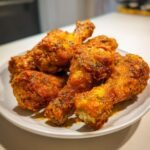 Garlic Powder Forward Air Fryer Drumsticks