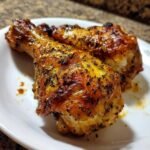 Garlic Powder Forward Air Fryer Drumsticks