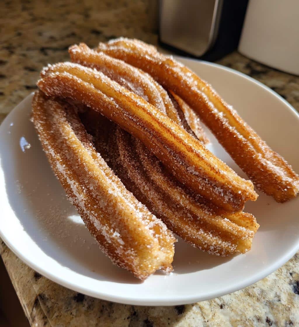 Homemade 3-Ingredient Air Fryer Churros - detail 1